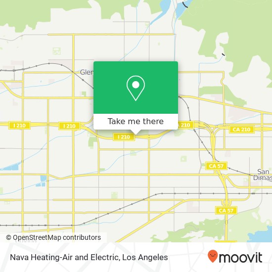 Mapa de Nava Heating-Air and Electric