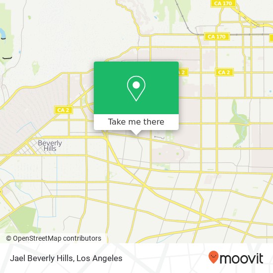 Jael Beverly Hills map