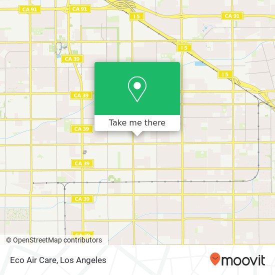 Eco Air Care map