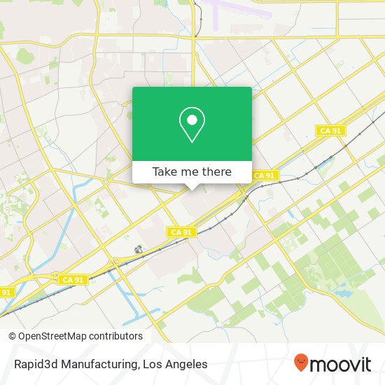 Mapa de Rapid3d Manufacturing