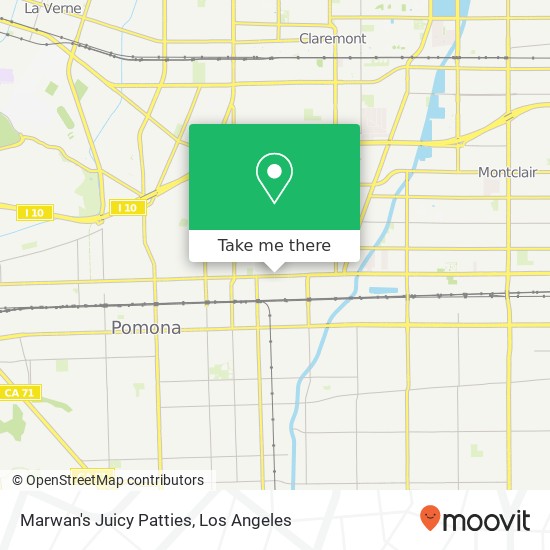 Marwan's Juicy Patties map