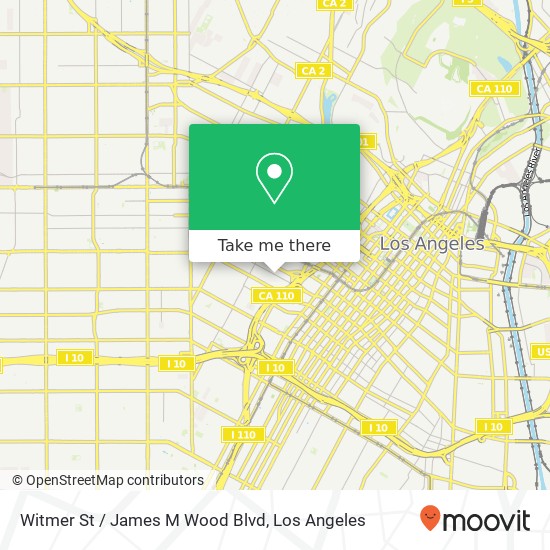 Witmer St / James M Wood Blvd map