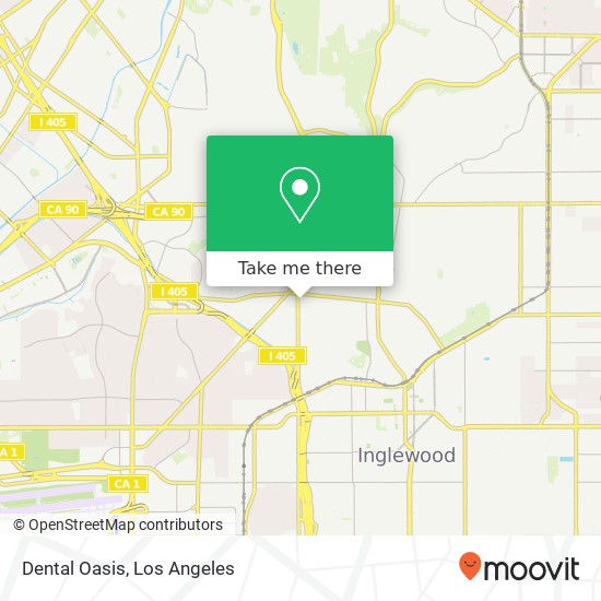 Mapa de Dental Oasis