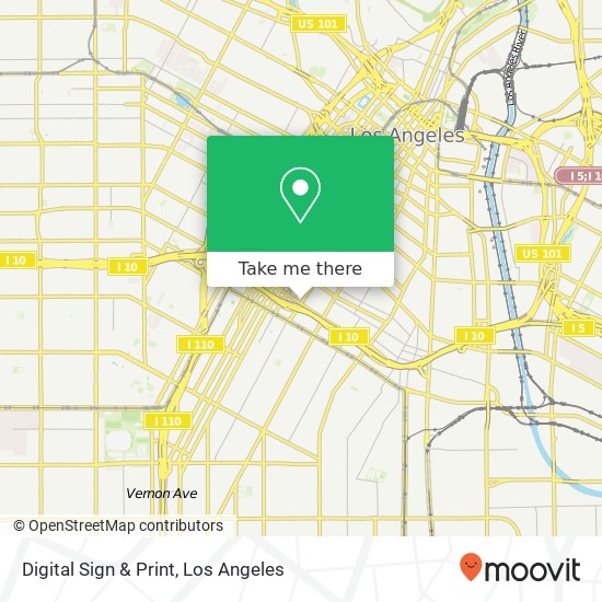 Digital Sign & Print map