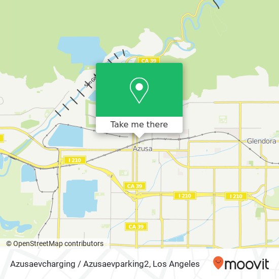 Mapa de Azusaevcharging / Azusaevparking2