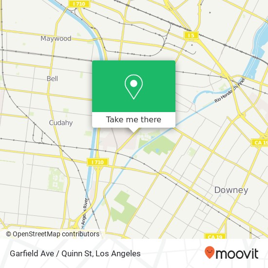 Mapa de Garfield Ave / Quinn St