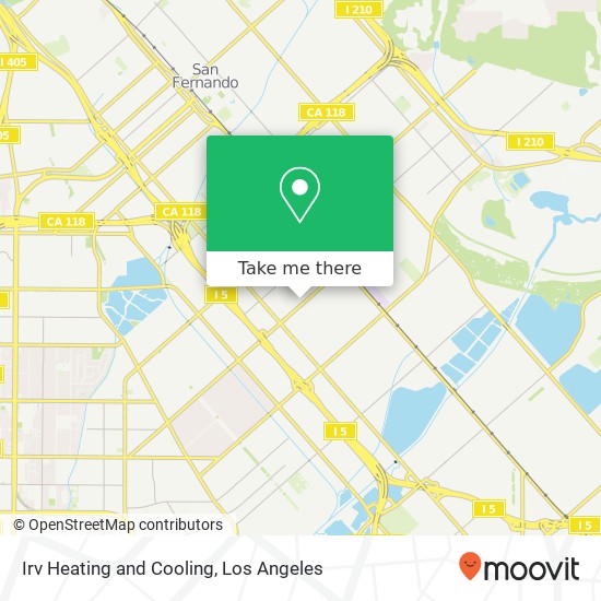 Irv Heating and Cooling map