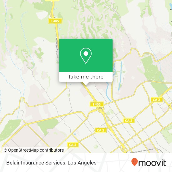 Mapa de Belair Insurance Services