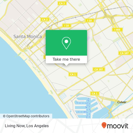 Mapa de Living Now