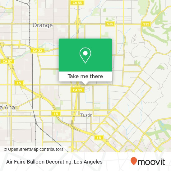 Air Faire Balloon Decorating map