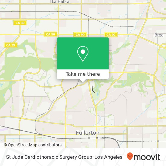 St Jude Cardiothoracic Surgery Group map