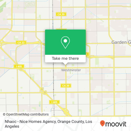 Nhaoc - Nice Homes Agency, Orange County map