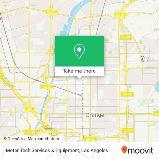 Meter Tech Services & Equipment map