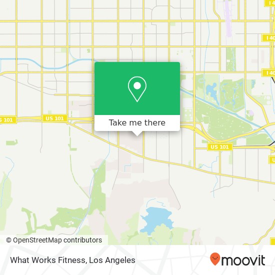 Mapa de What Works Fitness