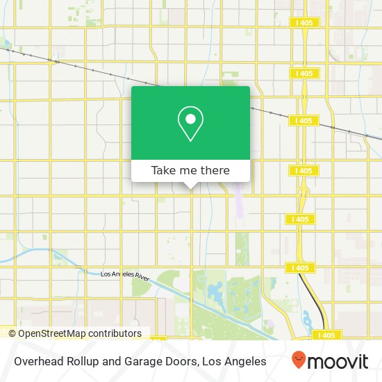 Overhead Rollup and Garage Doors map