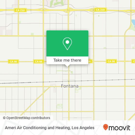 Mapa de Ameri Air Conditioning and Heating