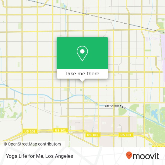 Yoga Life for Me map