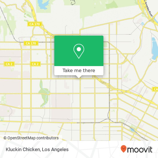 Kluckin Chicken map