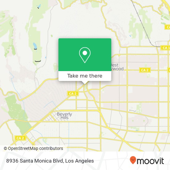 8936 Santa Monica Blvd map