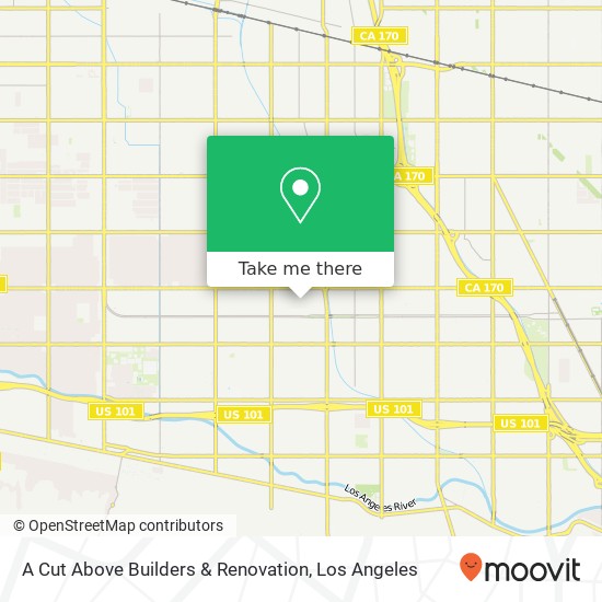 A Cut Above Builders & Renovation map