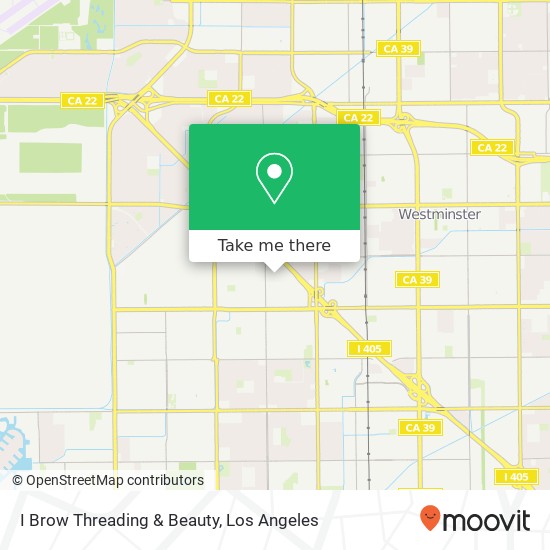 I Brow Threading & Beauty map