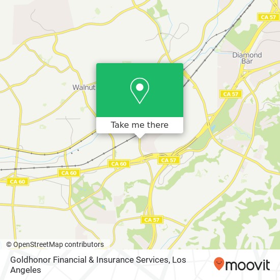 Mapa de Goldhonor Financial & Insurance Services