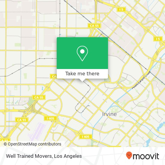 Well Trained Movers map