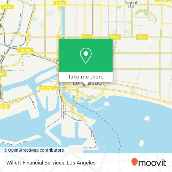 Willett Financial Services map