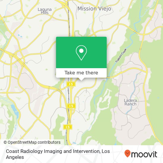 Coast Radiology Imaging and Intervention map