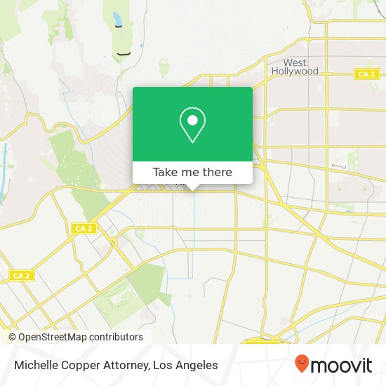 Michelle Copper Attorney map