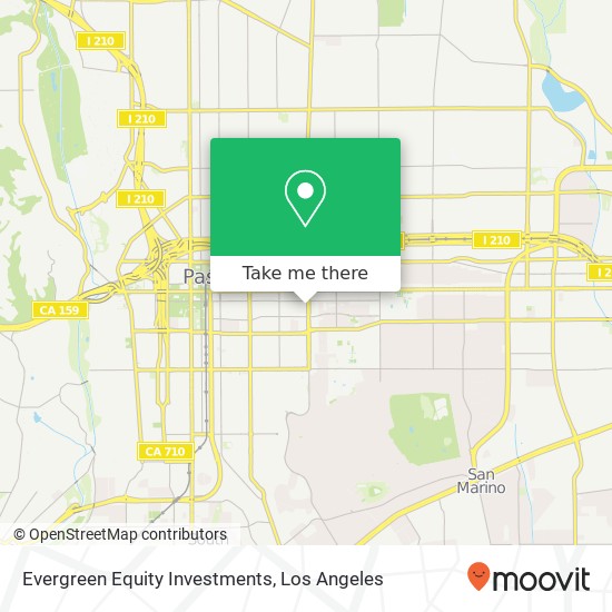 Evergreen Equity Investments map