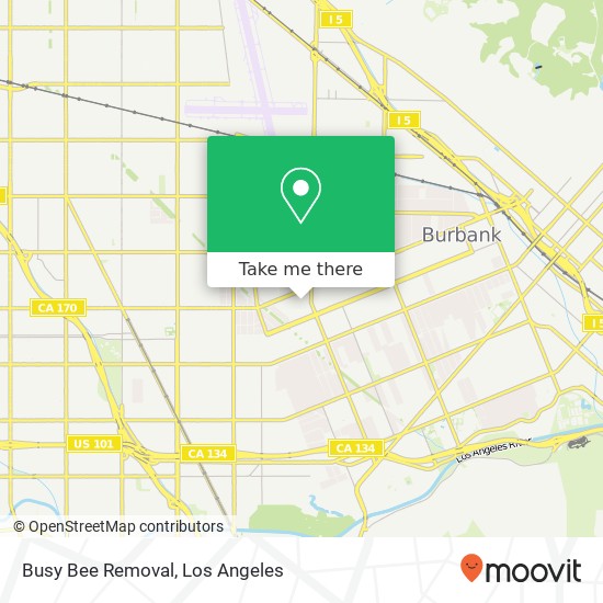 Busy Bee Removal map