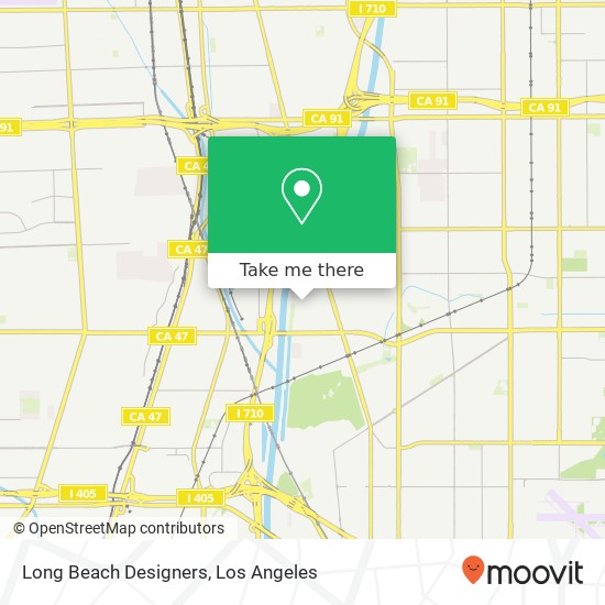 Mapa de Long Beach Designers