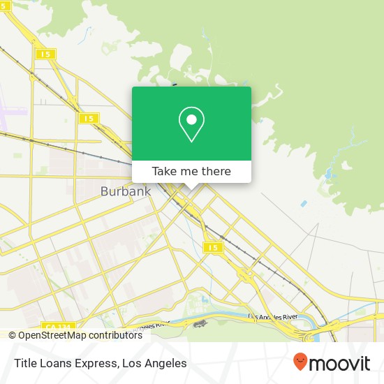 Title Loans Express map