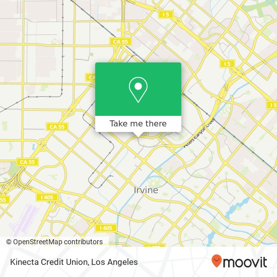 Kinecta Credit Union map