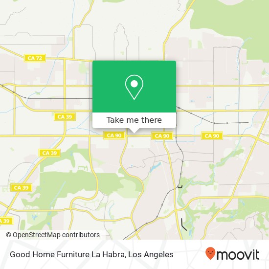 Good Home Furniture La Habra map