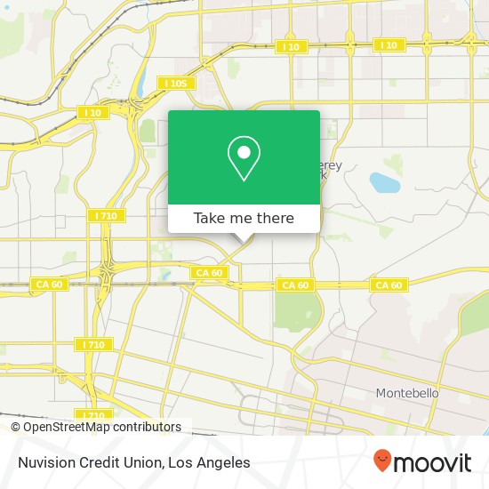 Nuvision Credit Union map