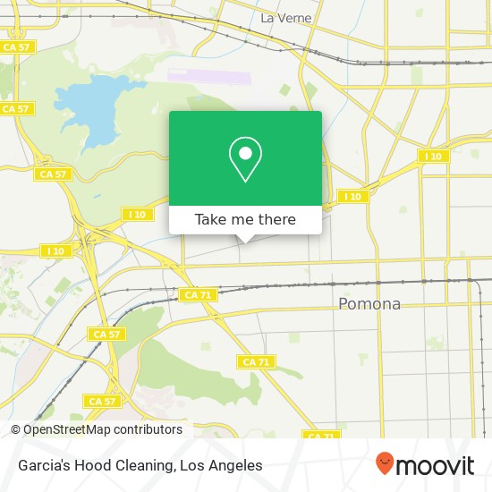 Garcia's Hood Cleaning map