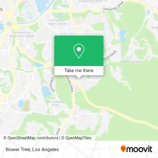 Bower Tree map