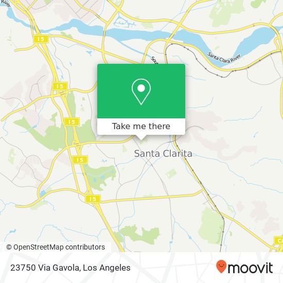 23750 Via Gavola map