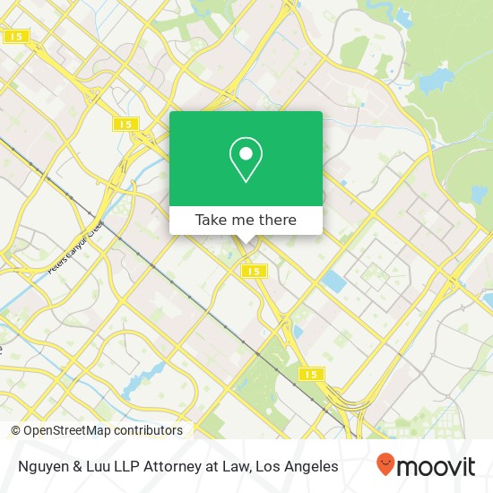 Mapa de Nguyen & Luu LLP Attorney at Law