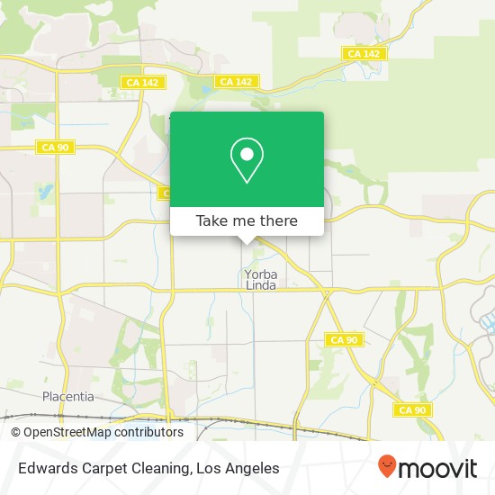 Mapa de Edwards Carpet Cleaning