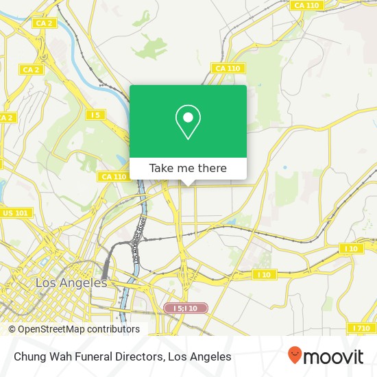 Mapa de Chung Wah Funeral Directors