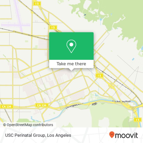 USC Perinatal Group map