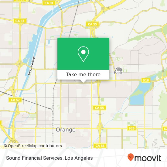 Sound Financial Services map