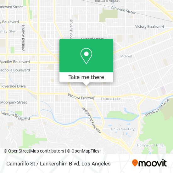 Camarillo St / Lankershim Blvd map