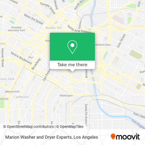 Marion Washer and Dryer Experts map