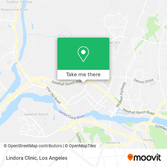 Mapa de Lindora Clinic