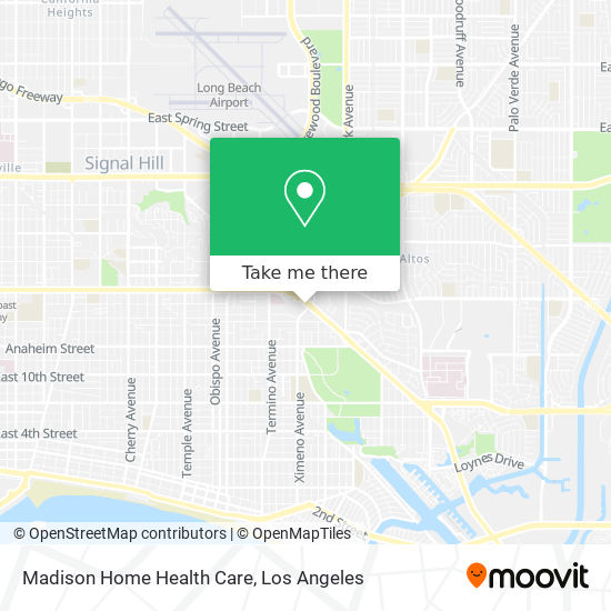 Mapa de Madison Home Health Care