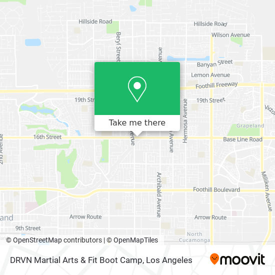 DRVN Martial Arts & Fit Boot Camp map